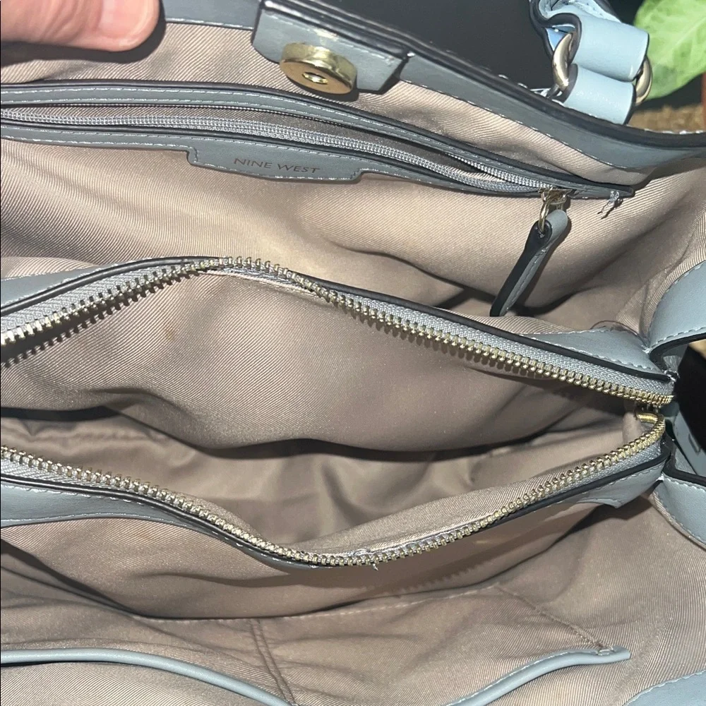 Nine West Elegant Light Blue Handbag - Picture 9 of 9